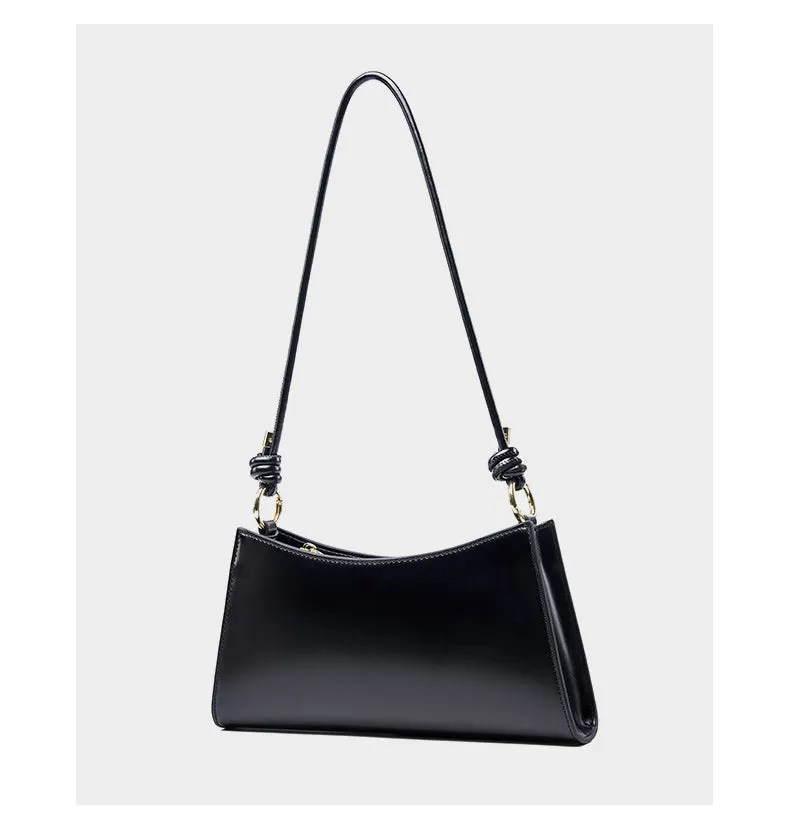 Hannah  Woman Cowhide Genuine Leather Underarm Shoulder Bag