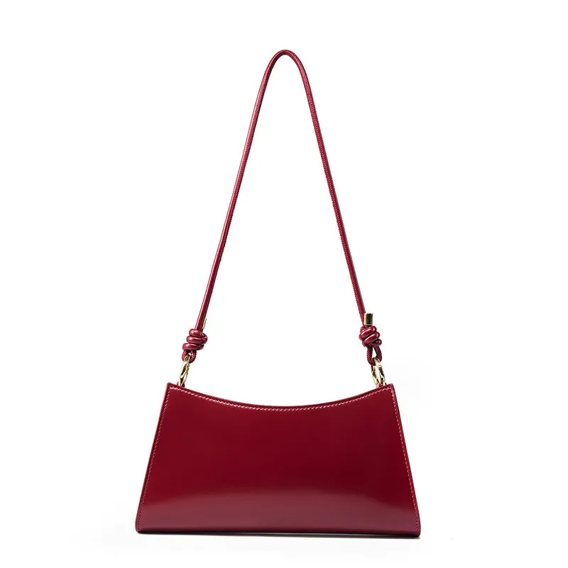 Hannah  Woman Cowhide Genuine Leather Underarm Shoulder Bag