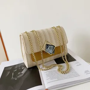 High Quality Contrast Color Straw weaving Shoulder Bags for Women 2020 Messenger Bag Phone Handbags and Handbags