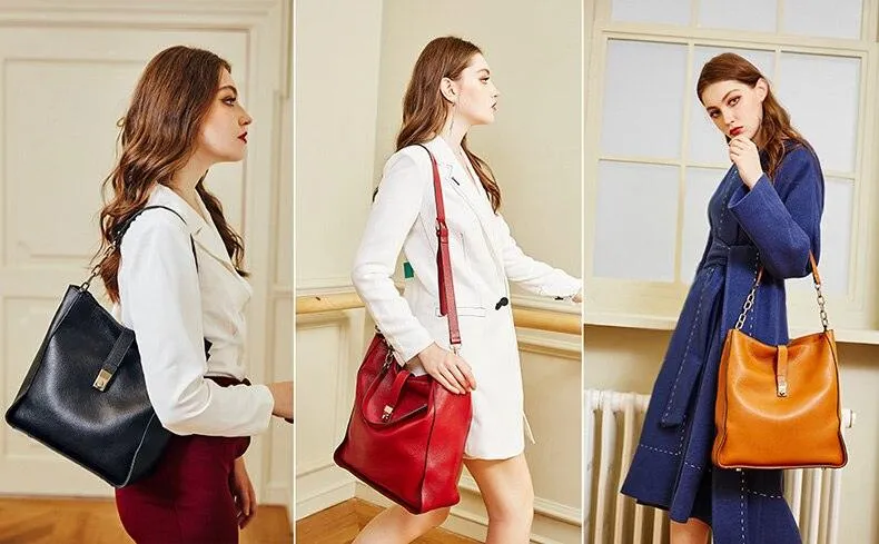 Hobo Genuine Cow Leather Shoulder Bag