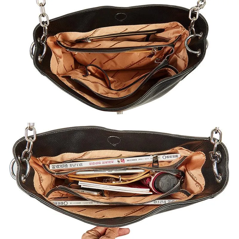 Hobo Genuine Cow Leather Shoulder Bag