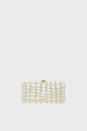 Ivory Rina Clutch