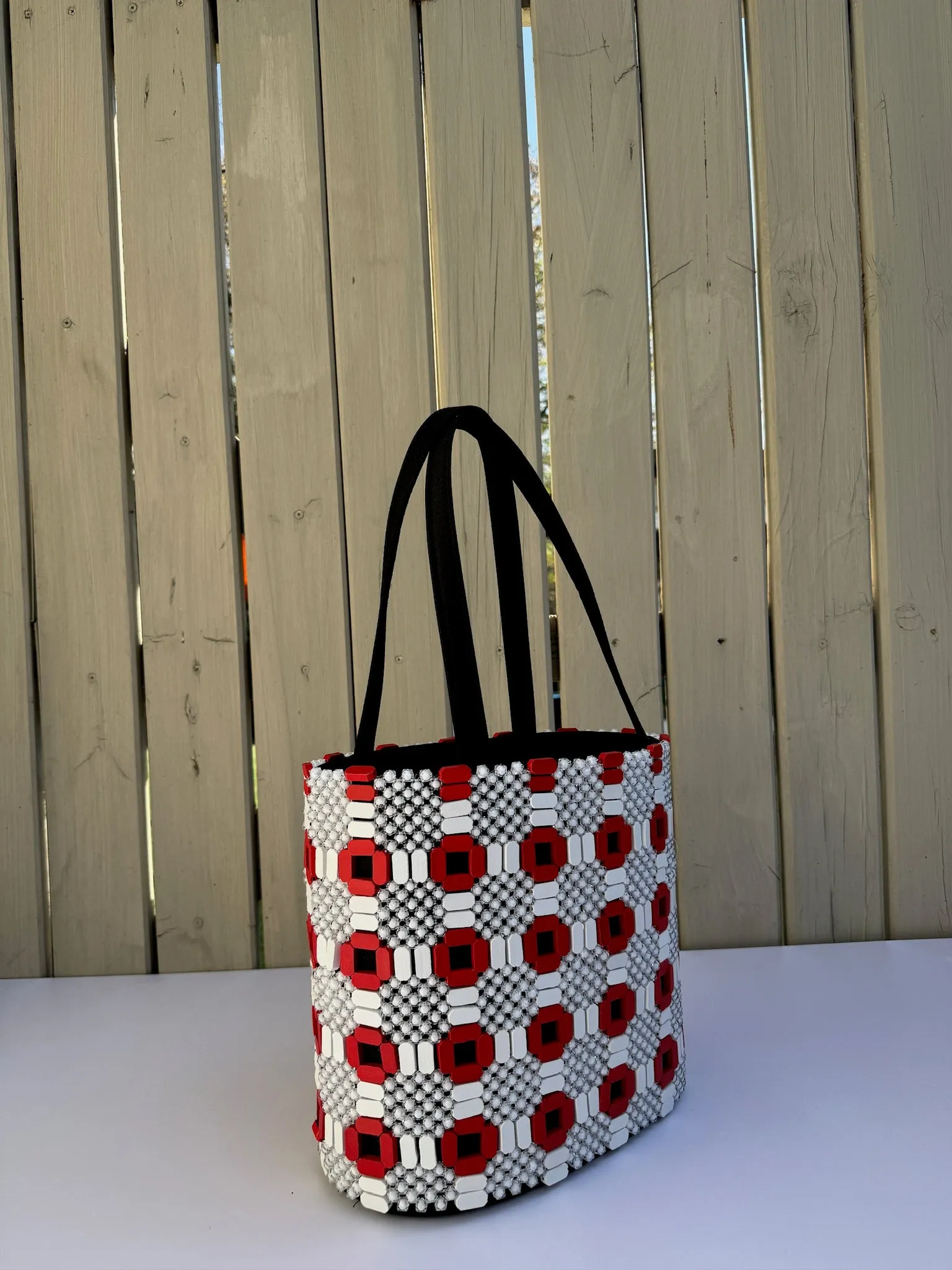 Large Bantu Beads Handcrafted Beaded Handbags
