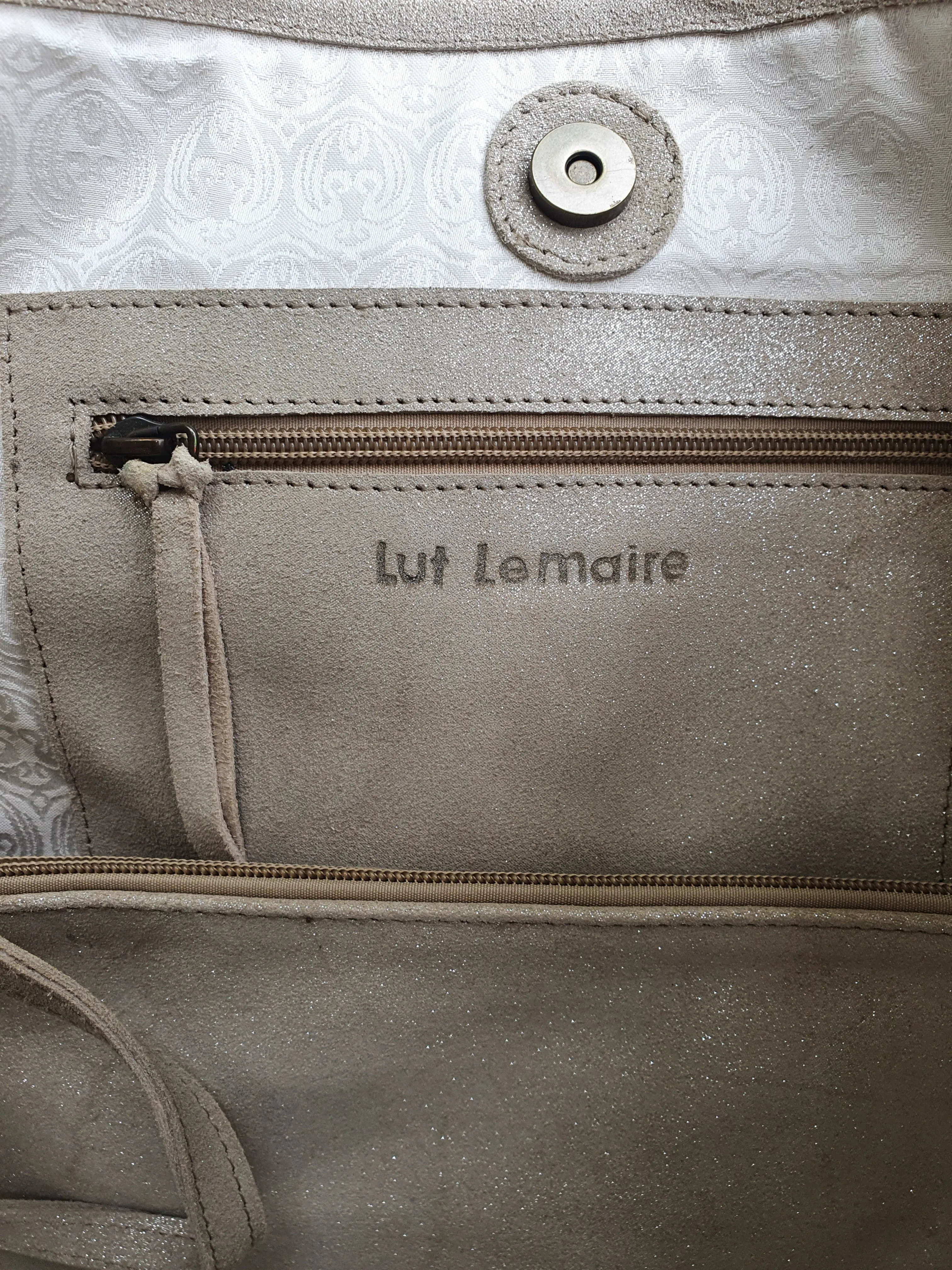 Leather & fabric bags NINA