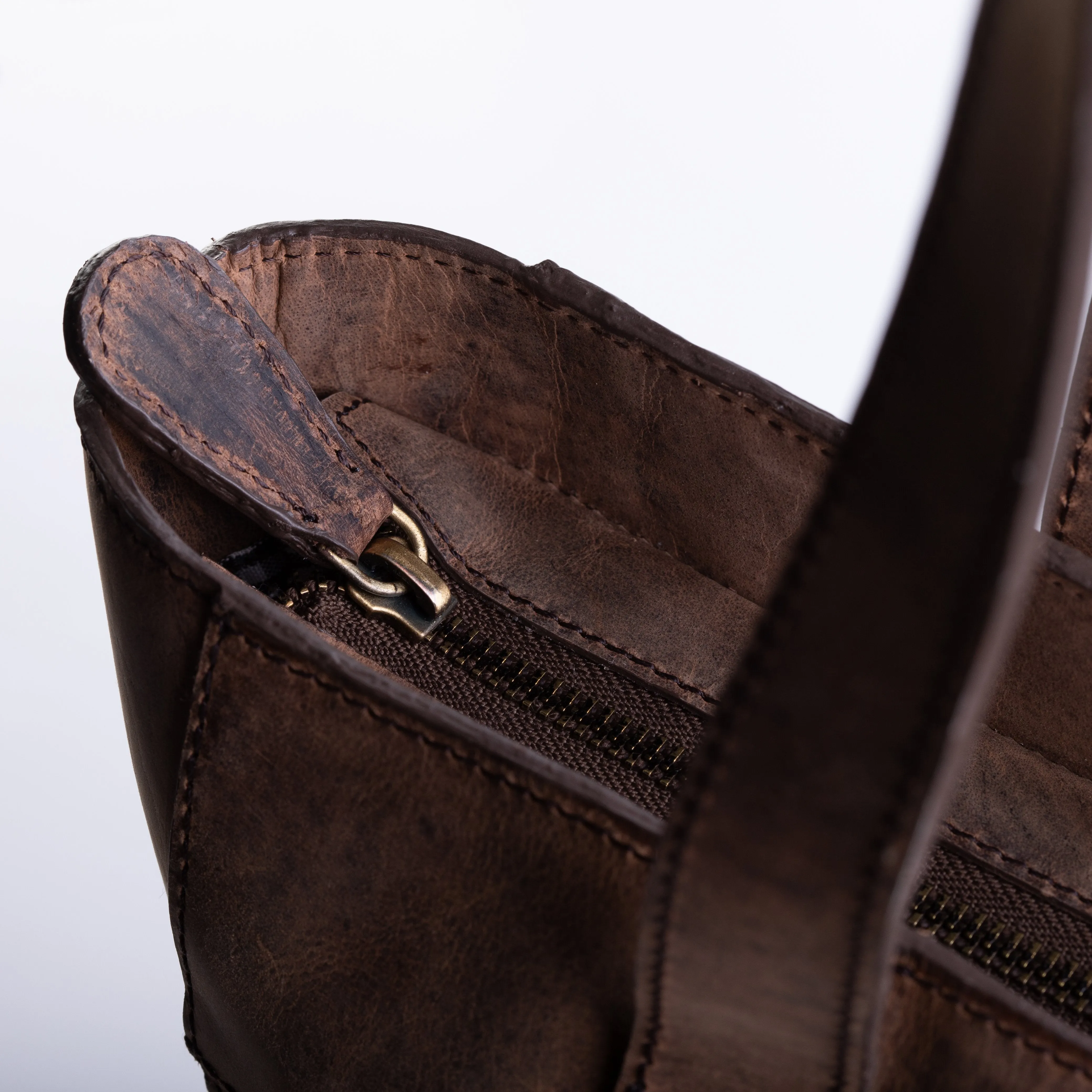 Leather Tote - ARIA