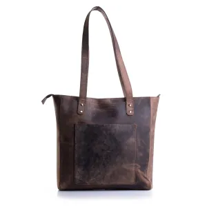Leather Tote - ARIA