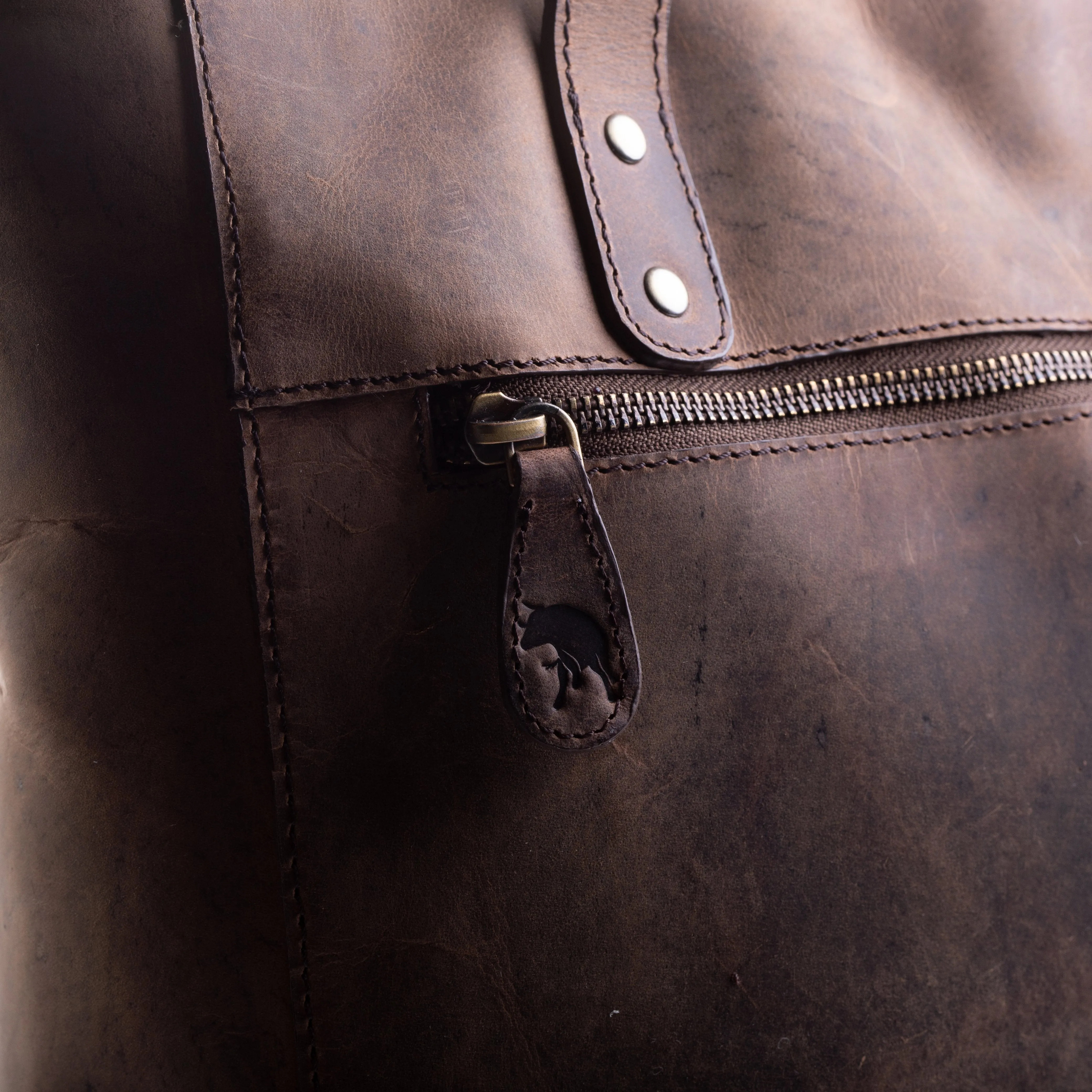 Leather Tote - ARIA