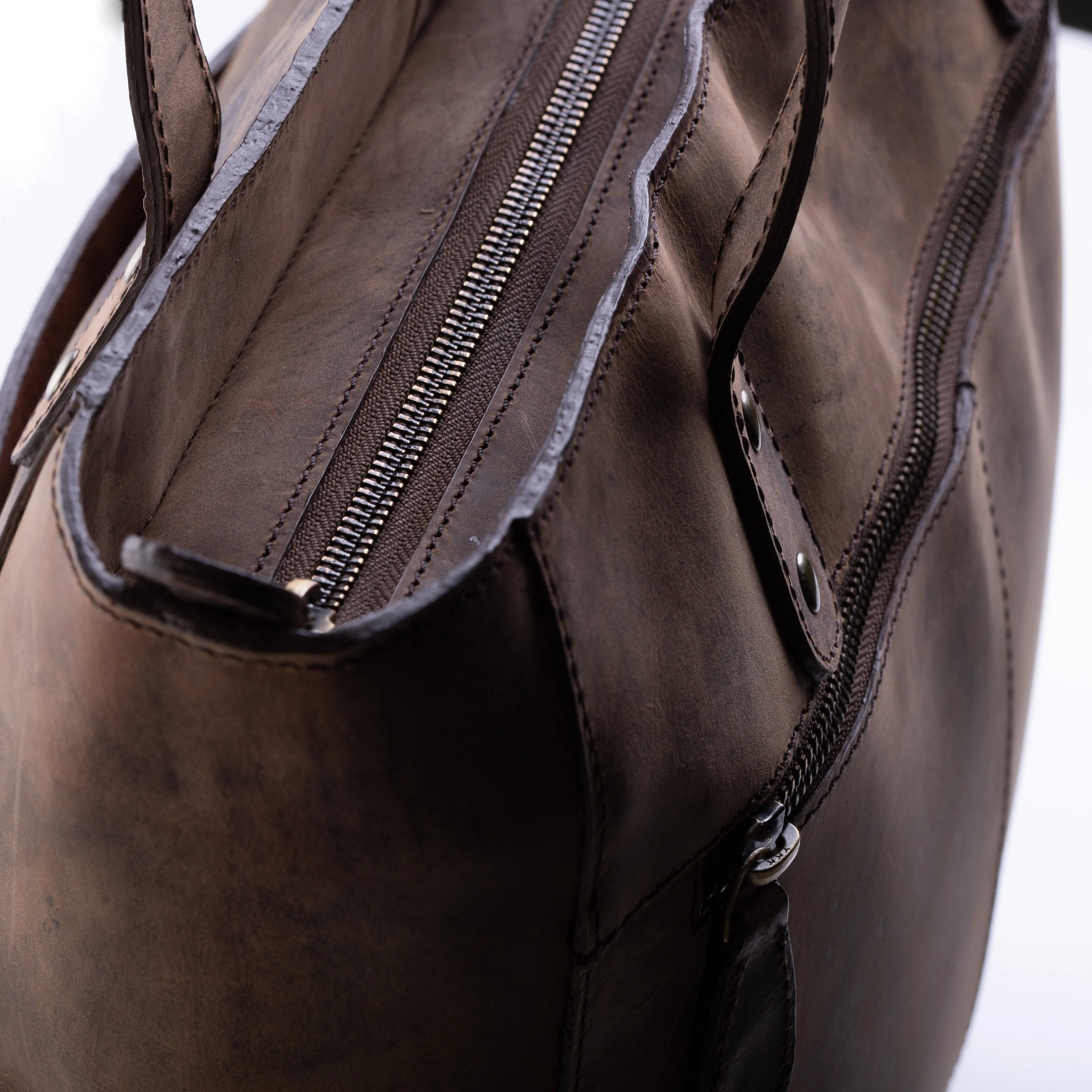 Leather Tote - ARIA