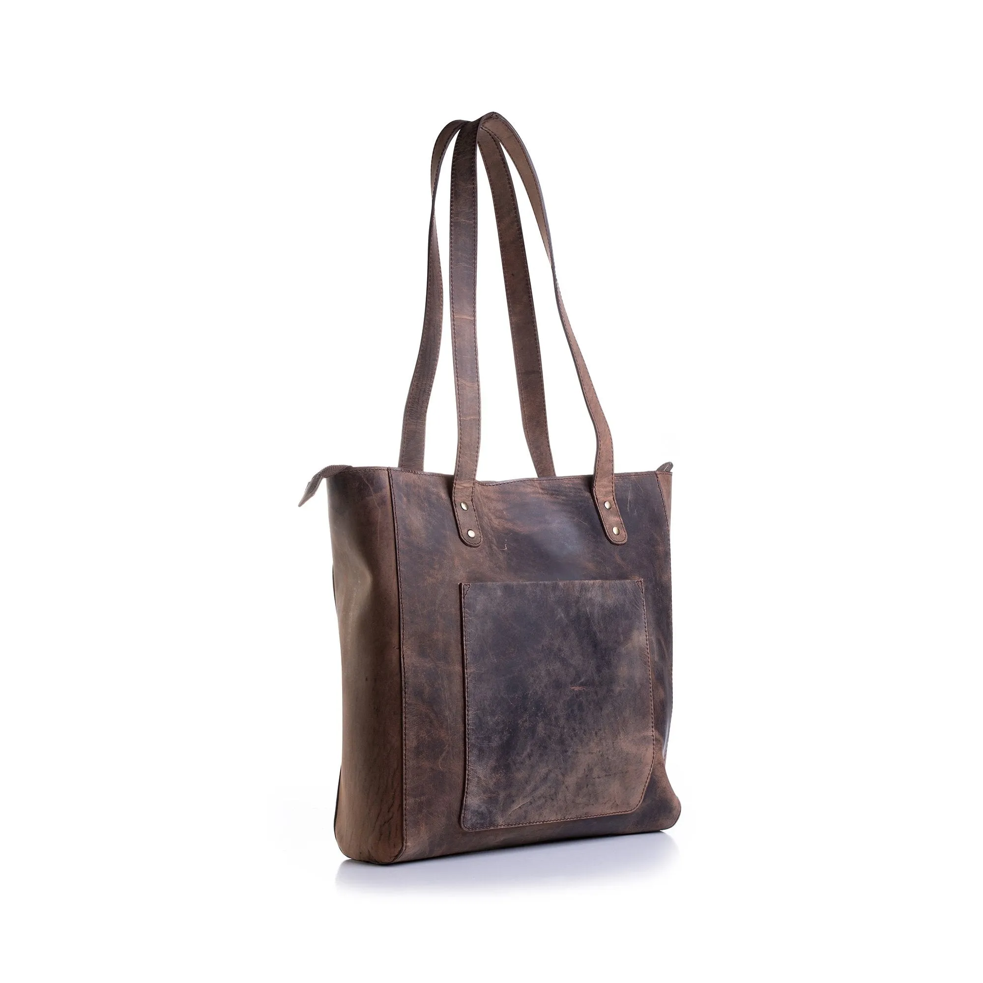 Leather Tote - ARIA