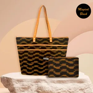 Magical Black Ikat Combo