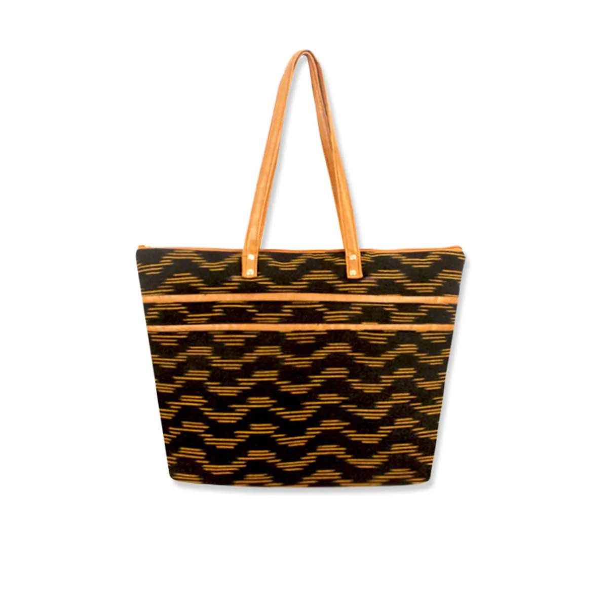 Magical Black Ikat Office Bag