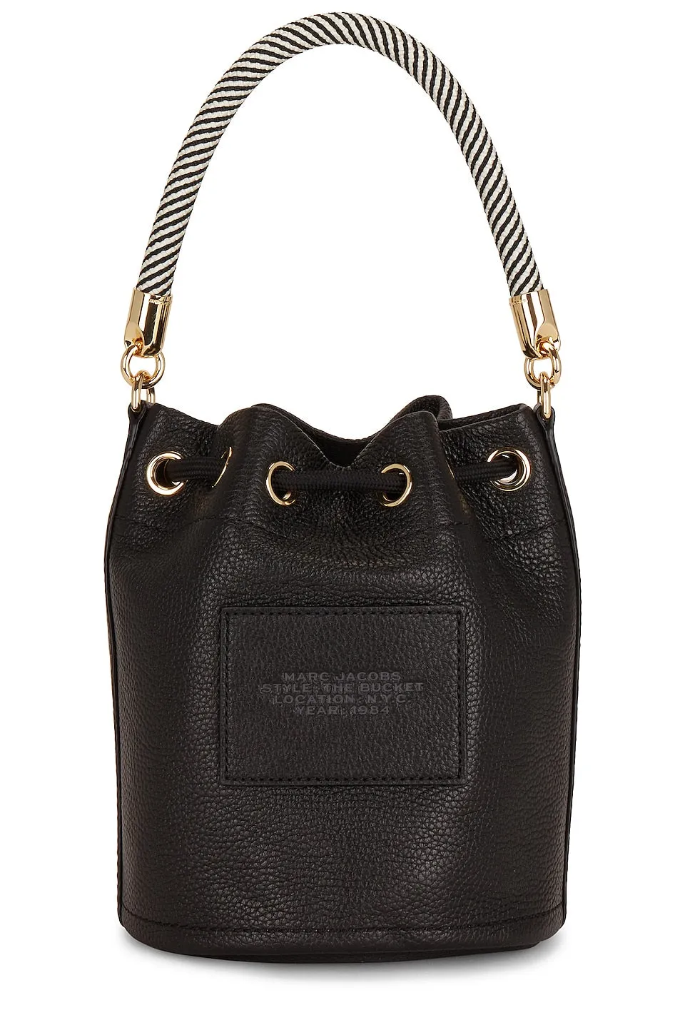 Marc Jacobs The Leather Bucket bag, black