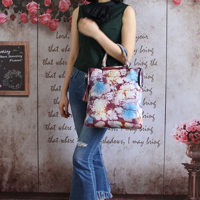 Medium Women's Leather Tote Bags With Crossbody Strap Handbags for Women