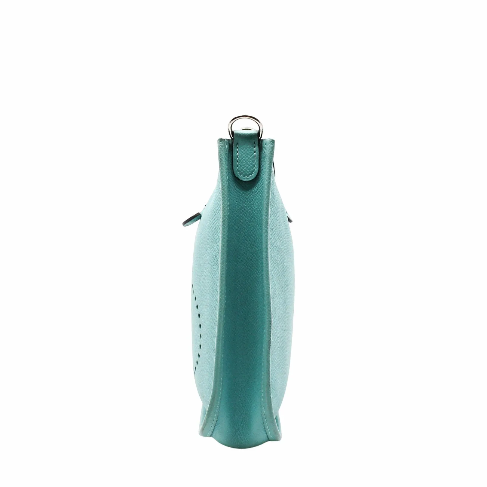 mini evelyne light blue epsom phw c stamp