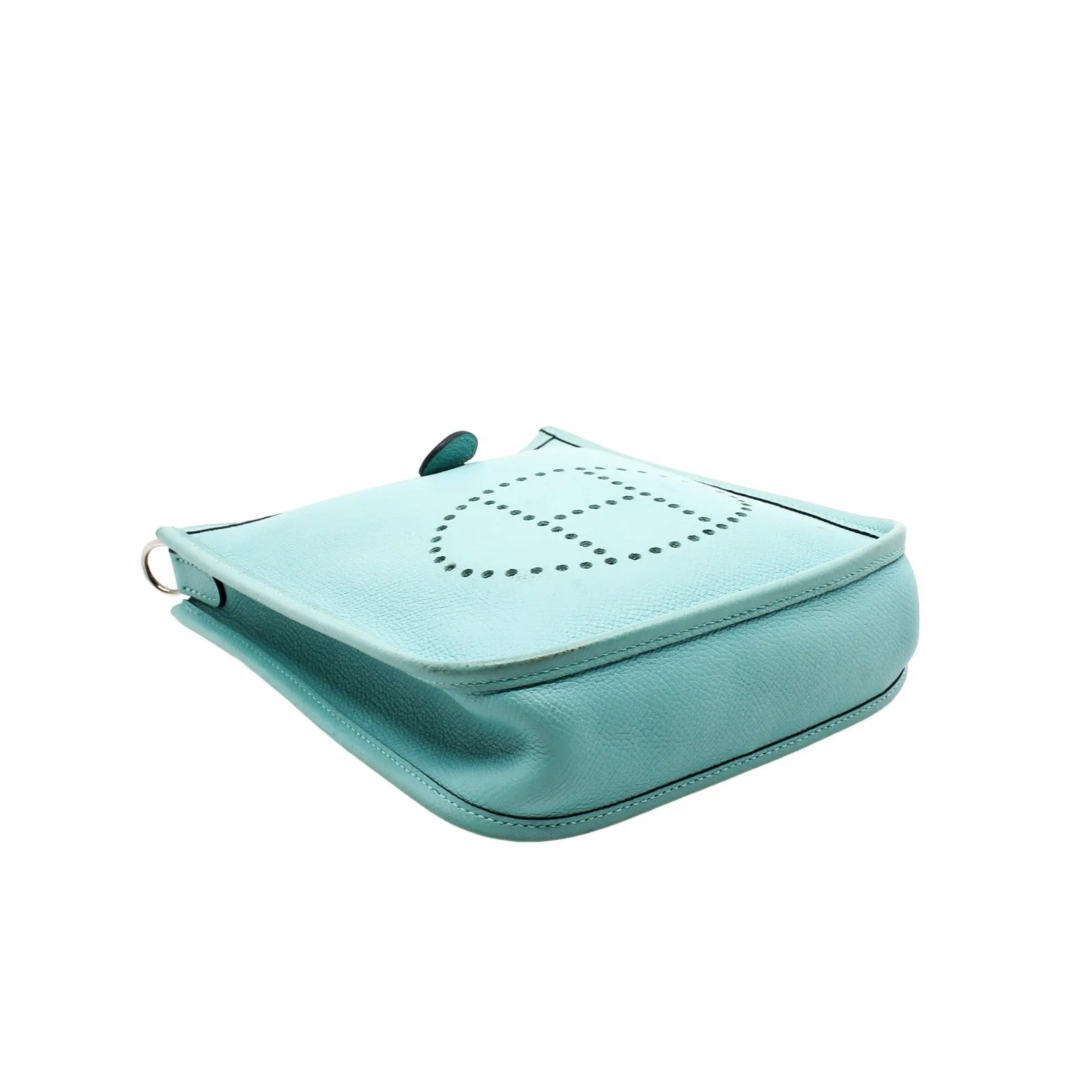 mini evelyne light blue epsom phw c stamp