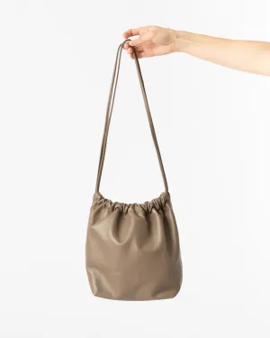 Modern Weaving Lamb Gather Bucket Bag in Earth