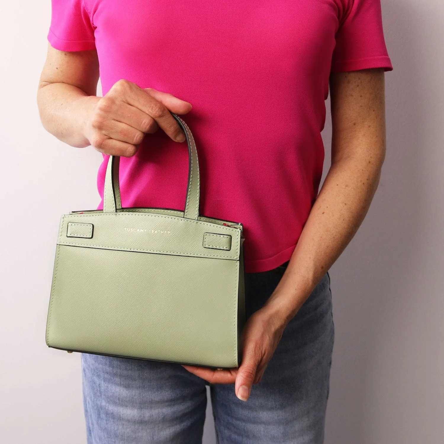 Musa Tote Bag Mini - Leather Mini Bag | TL142383