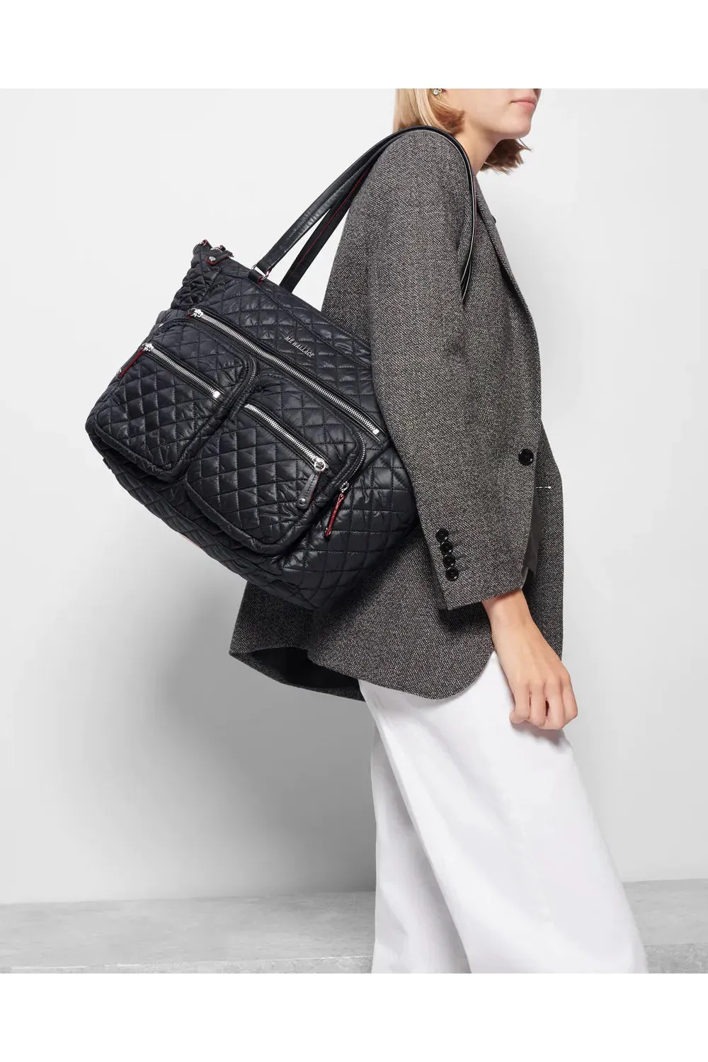 MZ Wallace Crosby Traveler 1406C1590 | Black Rec