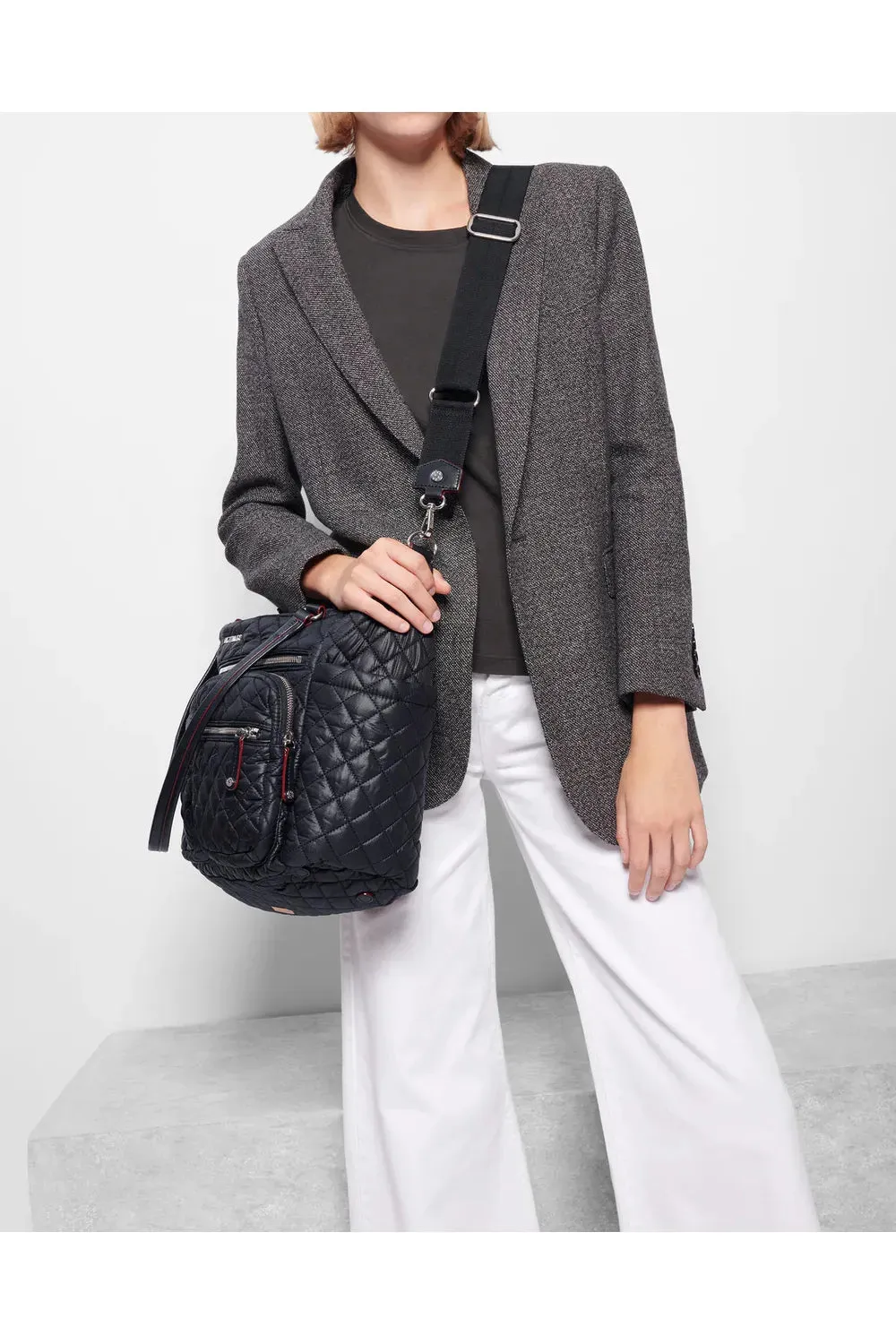 MZ Wallace Crosby Traveler 1406C1590 | Black Rec