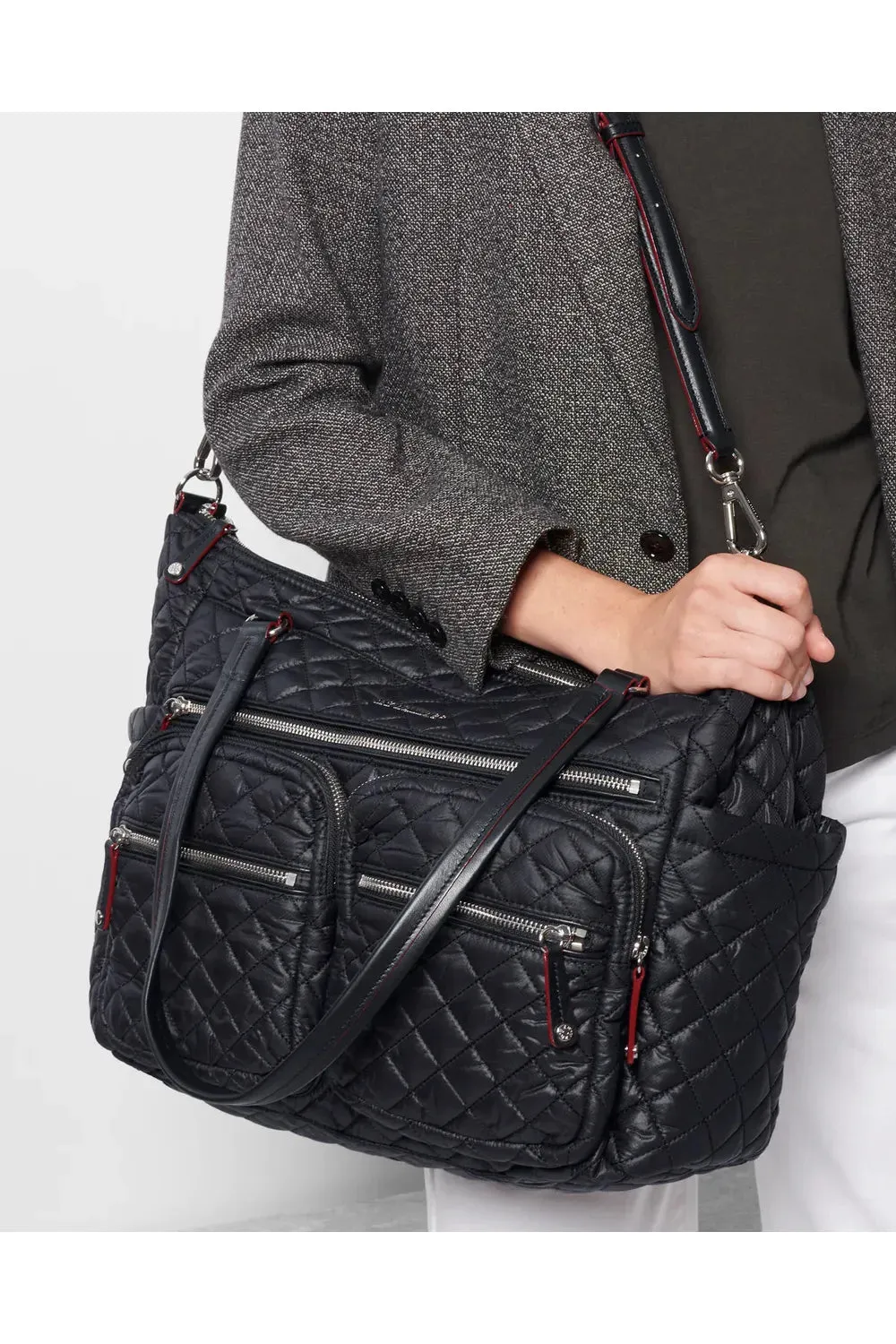 MZ Wallace Crosby Traveler 1406C1590 | Black Rec