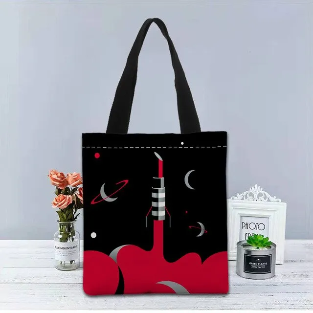 New Custom malika favre sephora printed Handbag canvas tote bags shopping travel Casual Useful Shoulder Bag women bag
