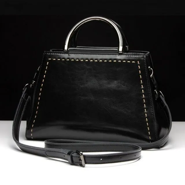 New Fashion women bags Totes Genuine Leather handbags women Messenger bags Brand Designer Ladies shoulder bag High Quality