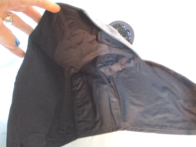 NEW NWT MONTAIGNE MARKET Kitty BLACK Cat EAR HOOD HAT Cosplay