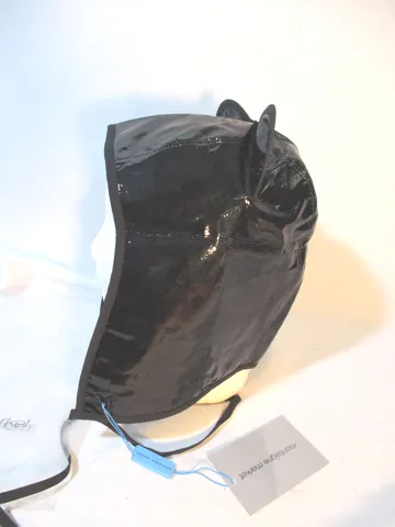 NEW NWT MONTAIGNE MARKET Kitty BLACK Cat EAR HOOD HAT Cosplay