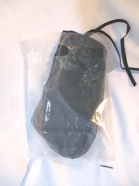NEW NWT MONTAIGNE MARKET Kitty BLACK Cat EAR HOOD HAT Cosplay