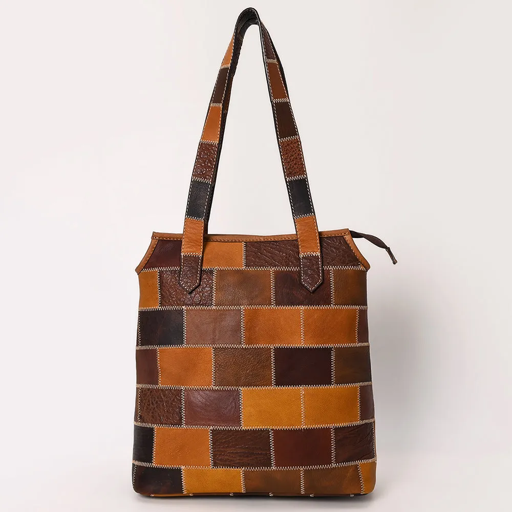 OHLAY OHZX120 Tote Genuine Leather Women Bag Western Handbag Purse