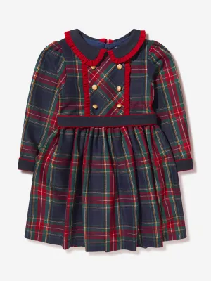 Patachou Girls Tartan Long Sleeve Dress