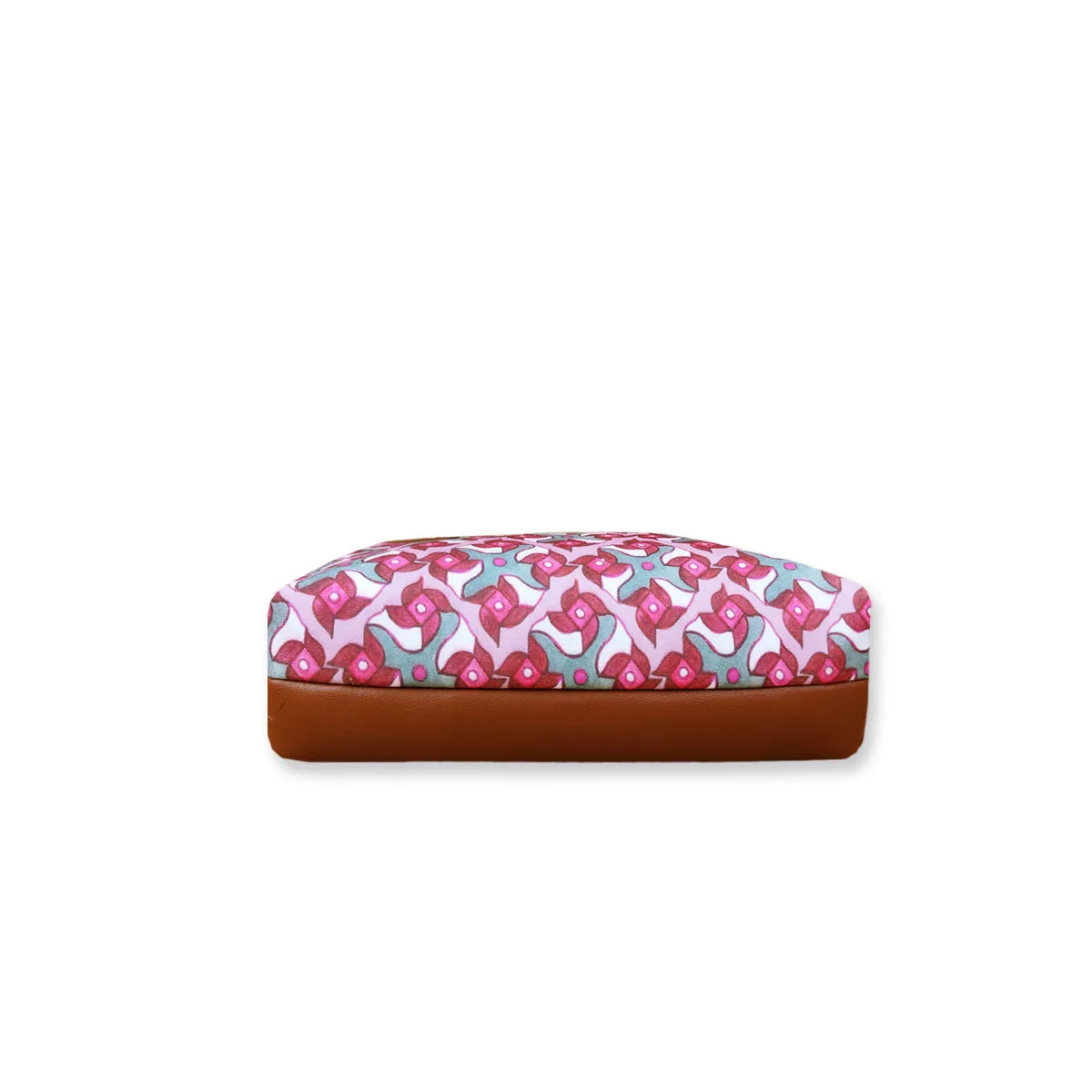 Pink Pin Wheel Kollam Tote/Pouch Combo