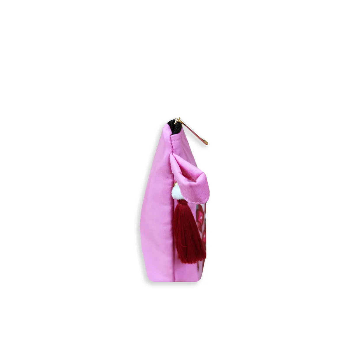 Pink Pin Wheel Kollam Tote/Pouch Combo