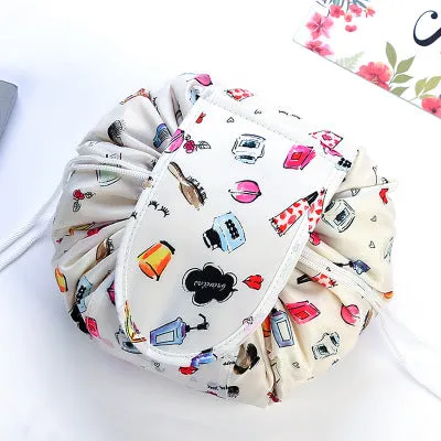 Printing Large Capacity Drawstring Cosmetic Storage Bag - GlamzLife