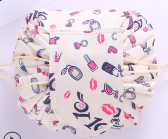 Printing Large Capacity Drawstring Cosmetic Storage Bag - GlamzLife
