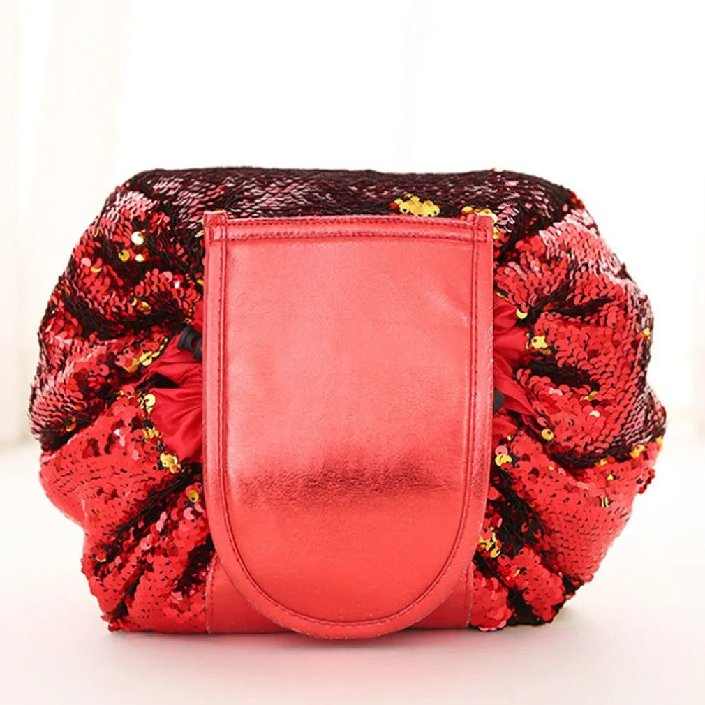 Printing Large Capacity Drawstring Cosmetic Storage Bag - GlamzLife