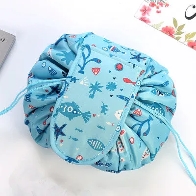 Printing Large Capacity Drawstring Cosmetic Storage Bag - GlamzLife