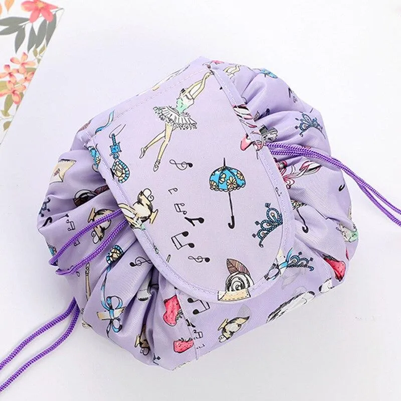 Printing Large Capacity Drawstring Cosmetic Storage Bag - GlamzLife