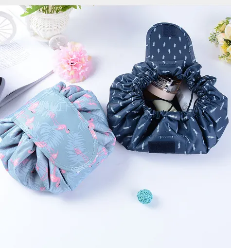 Printing Large Capacity Drawstring Cosmetic Storage Bag - GlamzLife