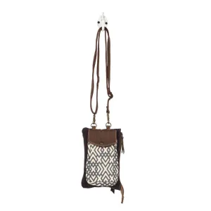 "X" Design Small Crossbody Phone Pouch