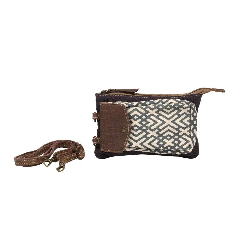 "X" Design Small Crossbody Phone Pouch