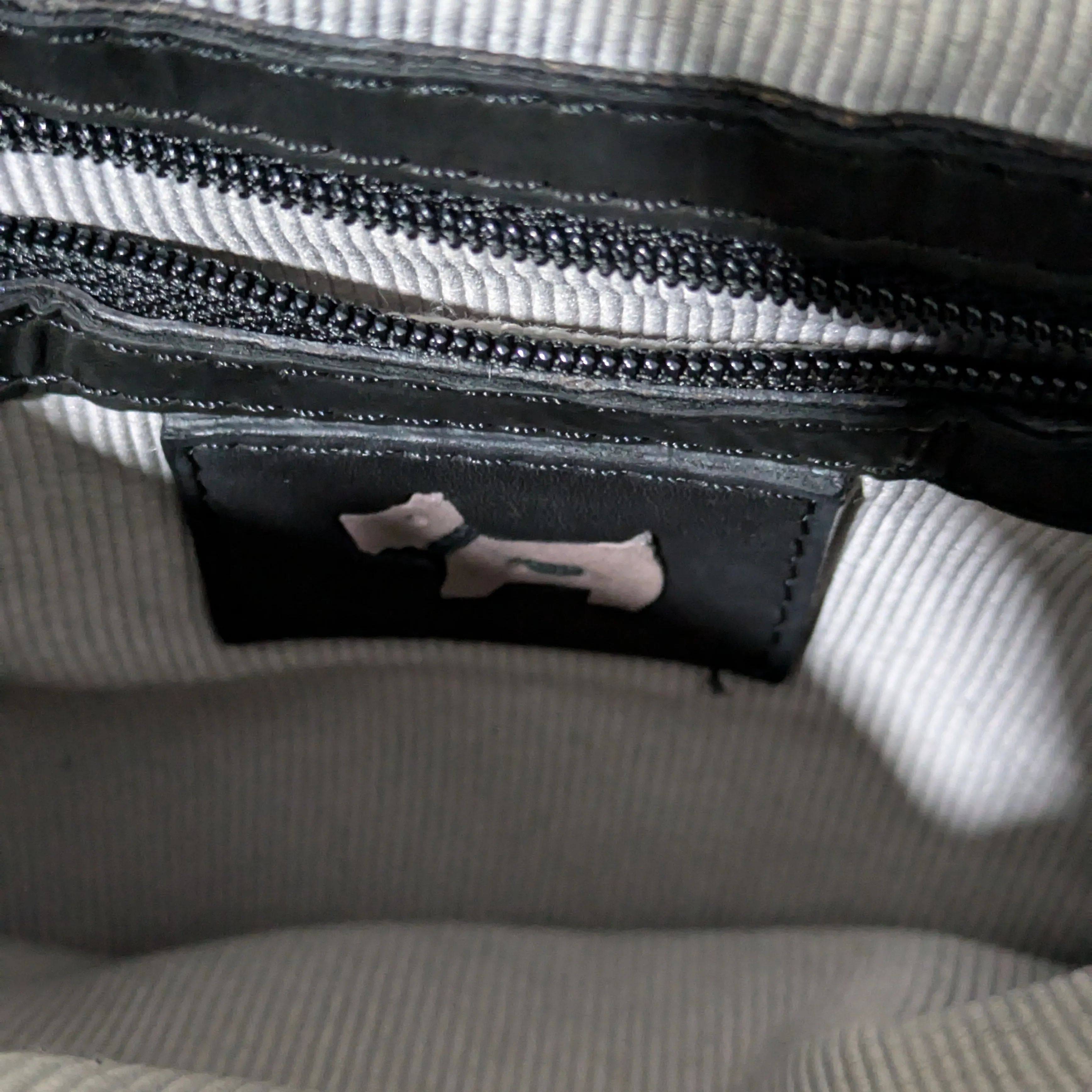 Radley Black Embossed Leather Shoulder Bag