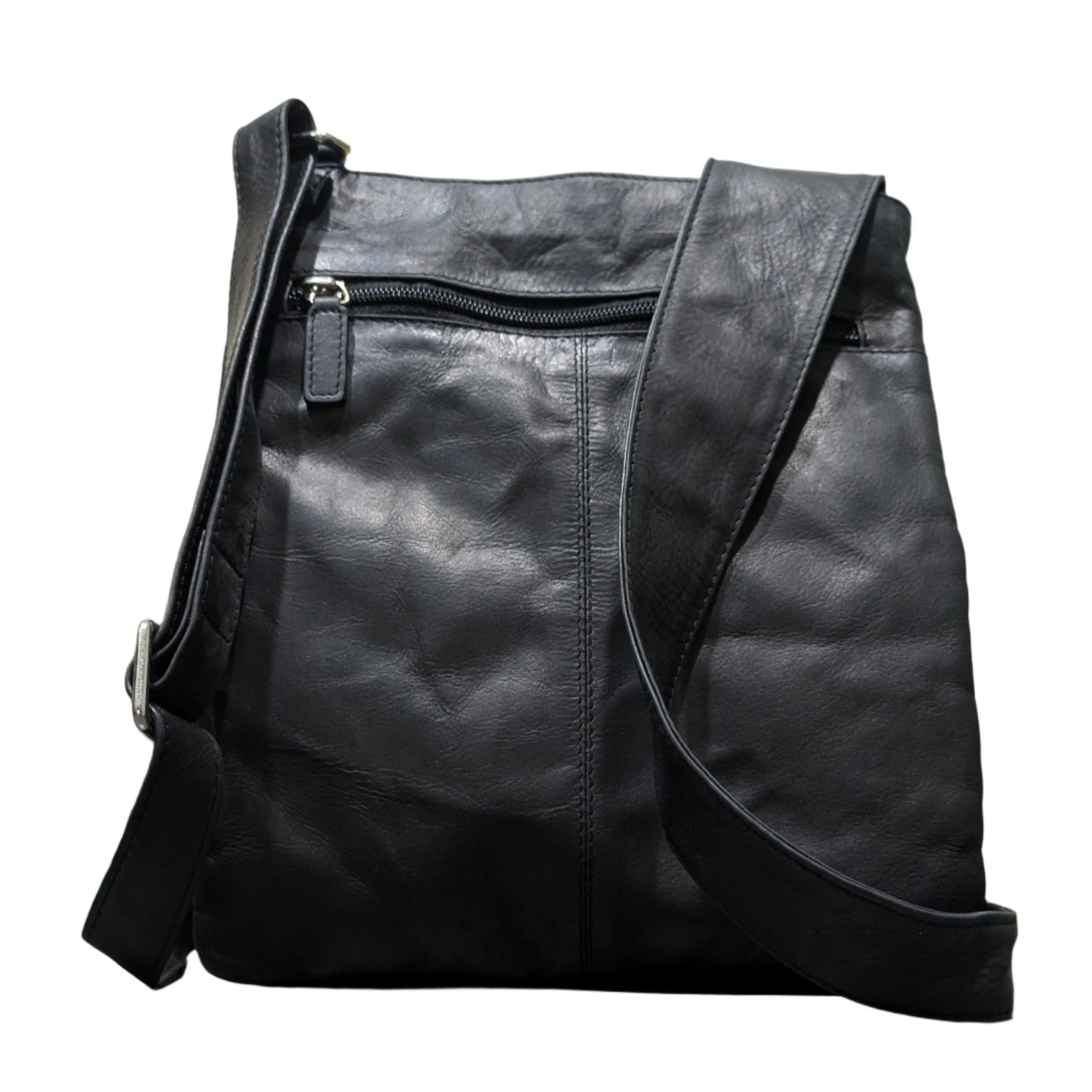 Radley Black Embossed Leather Shoulder Bag