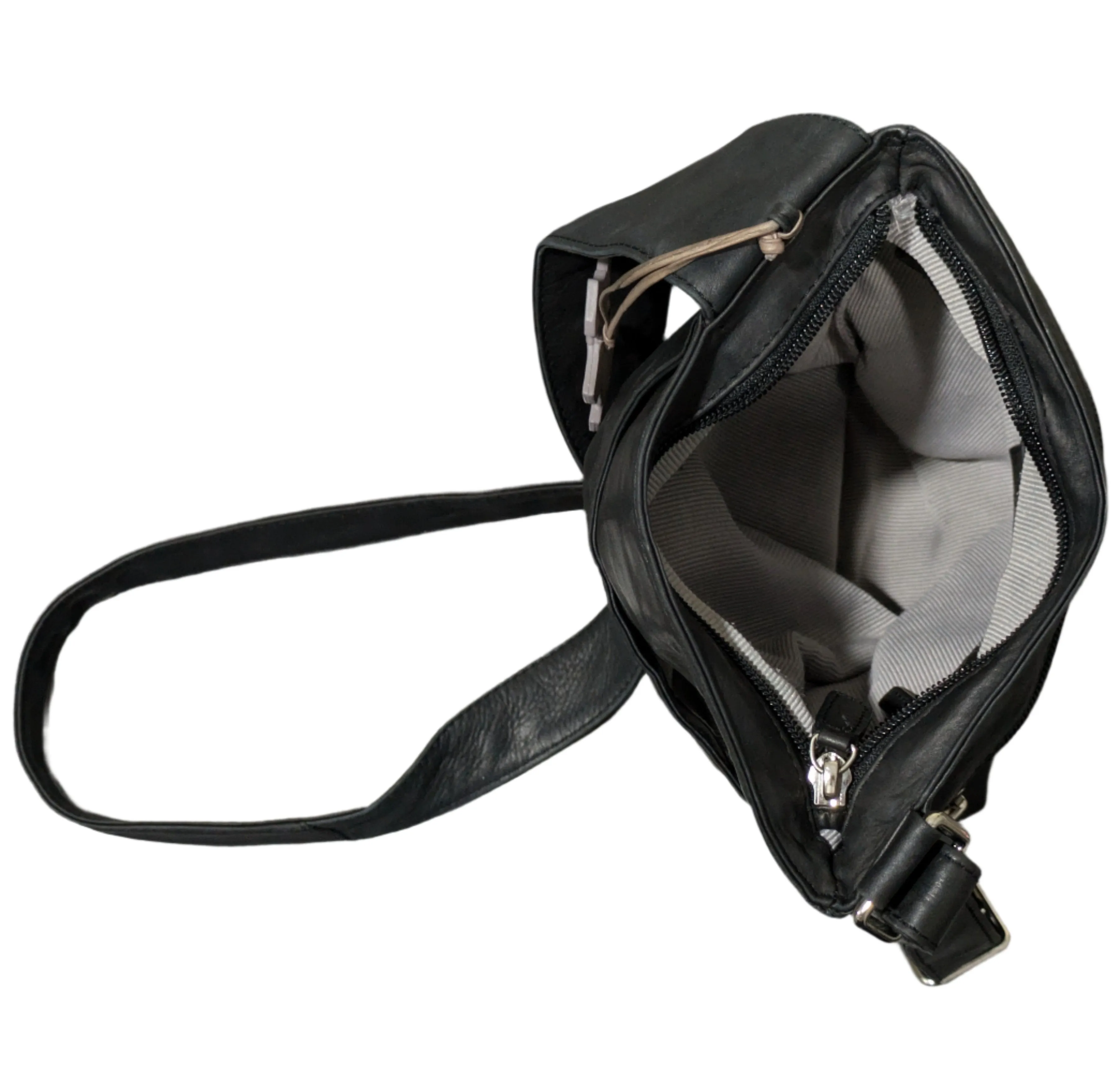 Radley Black Embossed Leather Shoulder Bag