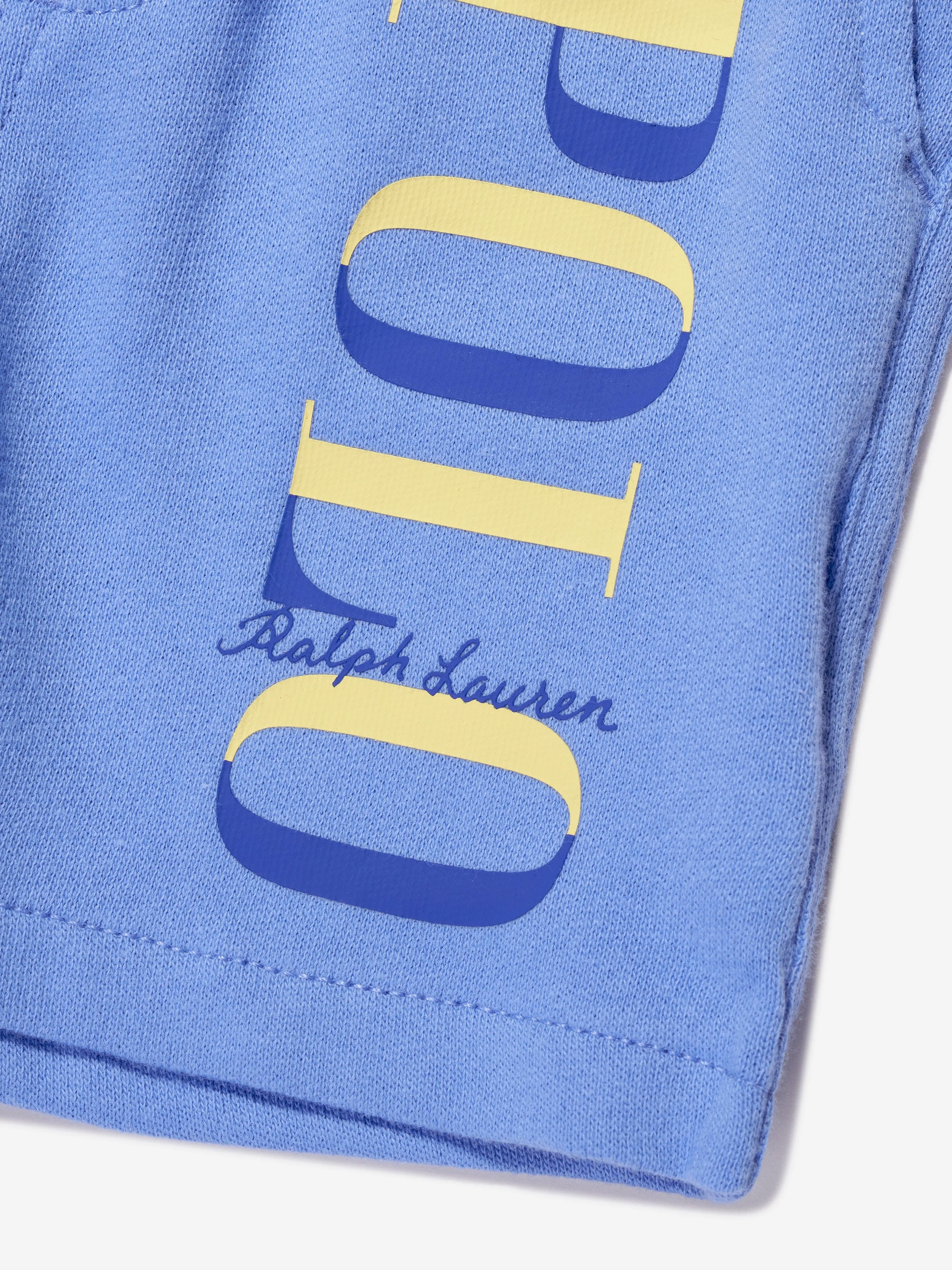 Ralph Lauren Baby Boys Polo Logo Shorts in Blue