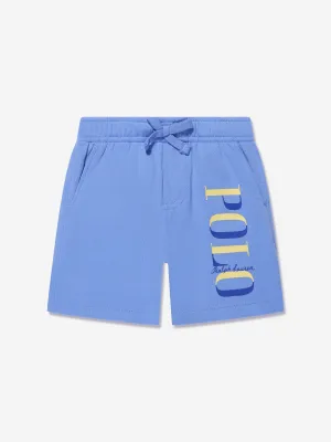 Ralph Lauren Baby Boys Polo Logo Shorts in Blue