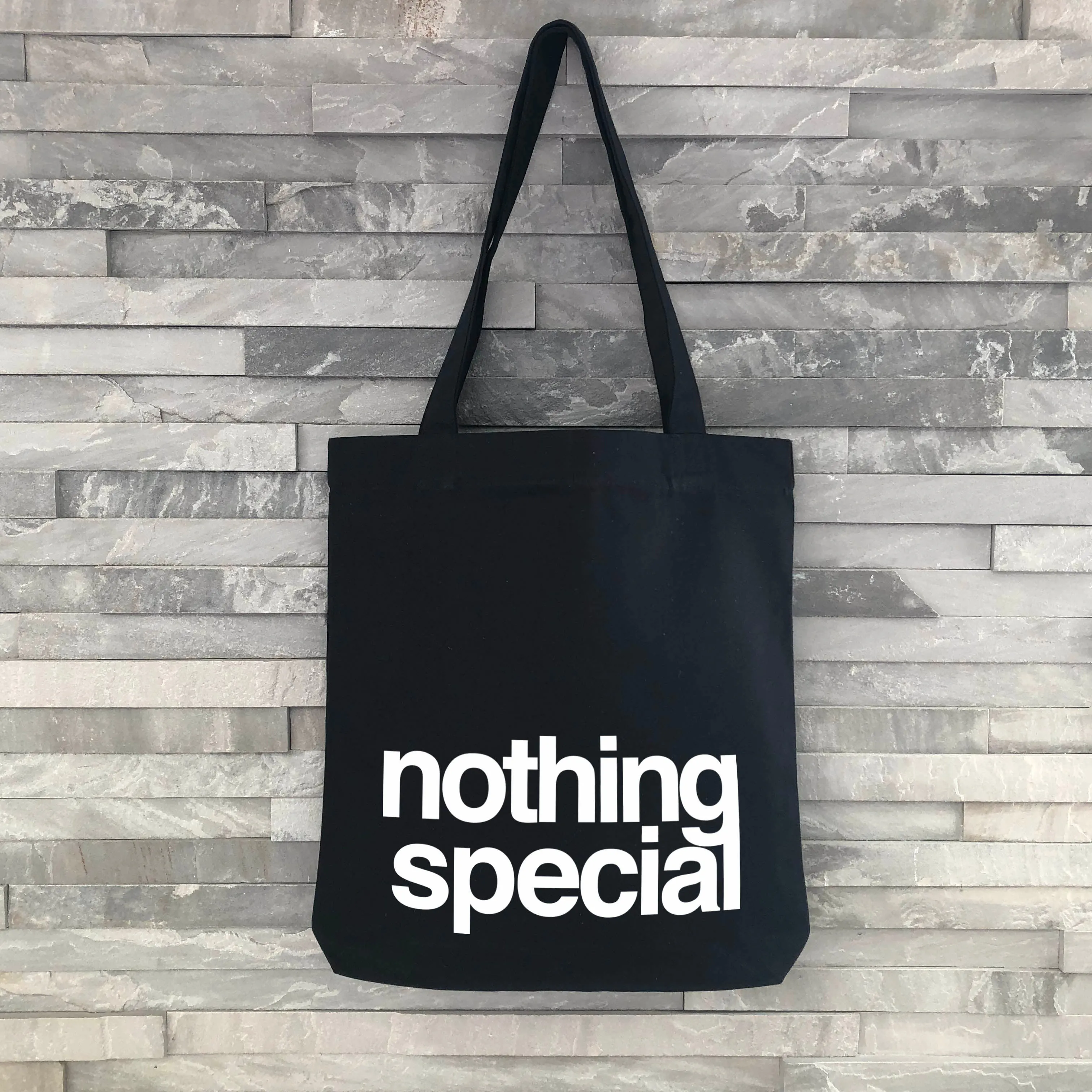 Recycled Black Tote Bag