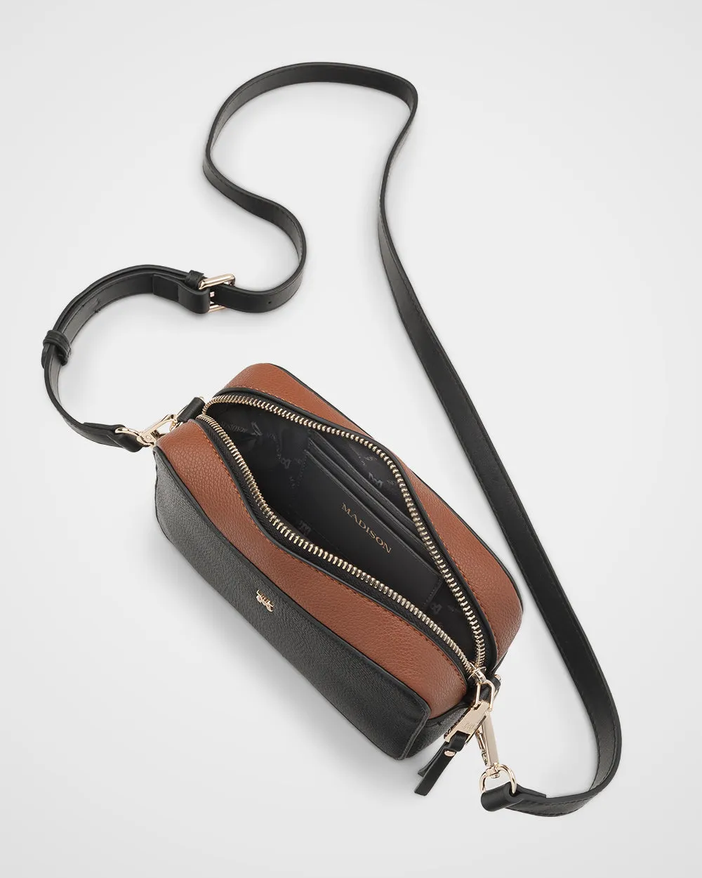 Rima Boxy Small Camera Bag with Graphic Strap