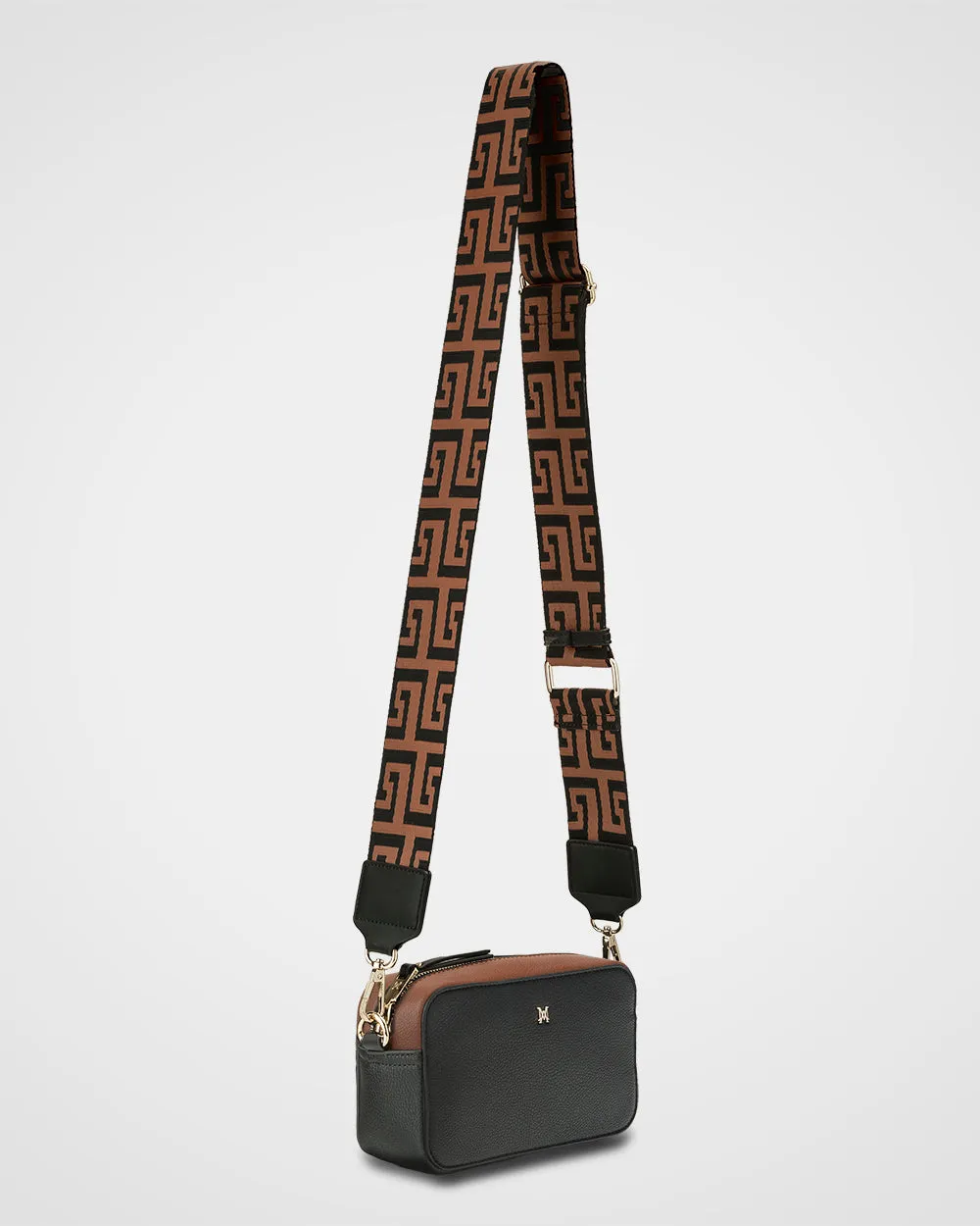 Rima Boxy Small Camera Bag with Graphic Strap