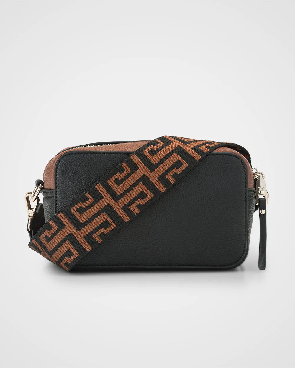 Rima Boxy Small Camera Bag with Graphic Strap